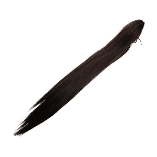 WRITWAA Perücke Für Frauen Pferdeschwanzperücke Kunsthaar Damenperücken Haarteile Zum Anklipsen Perücke Für Schwarze Frauen Haarschmuck Für Mädchen Clip-haarverlängerung von WRITWAA