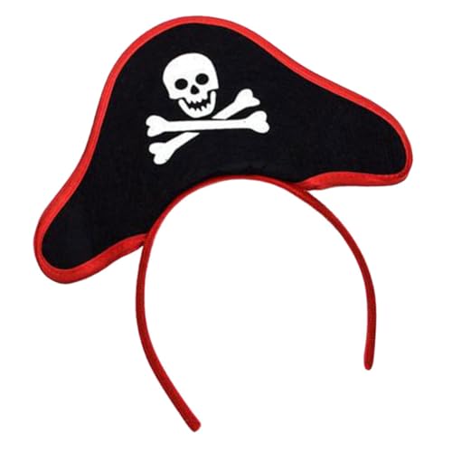 WRITWAA Halloween Piraten-haarreifen Atmungsaktives Cosplay-accessoire Für Maskerade Und Kostümpartys Zubehör Für Halloween Karneval Und Themenfeiern von WRITWAA