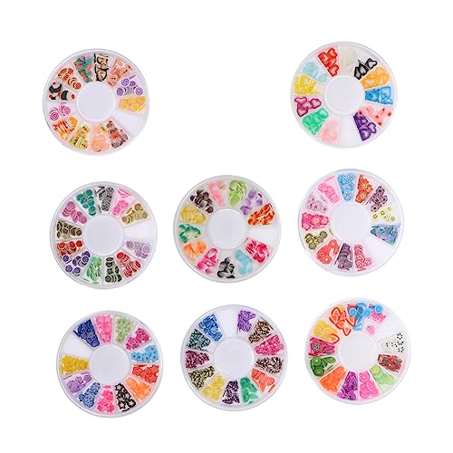 WRITWAA Polymer Clay Aufnäher Obst Muster Diy Bastelpatches Nail Art Dekor Clay Diy Patches Boxen von WRITWAA