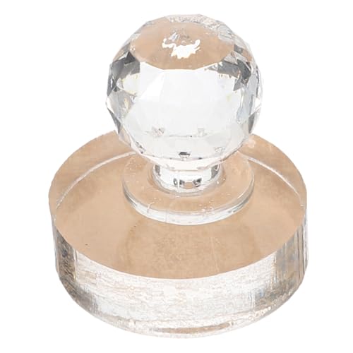 WRITWAA Presspulverwerkzeug drücken Stempel lampenschirm handtücher Lidschattenstampfer Lidschatten-Presswerkzeug Acryl Transparent von WRITWAA