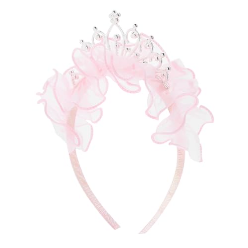 WRITWAA Prinzessin Krone Stirnband Party Geburtstag Deko Haarschmuck Flexibles Material Bequem und Langlebig für Mädchen Festliche Anlässe und Alltag Geeignet von WRITWAA