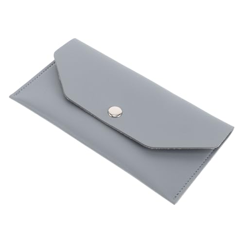 WRITWAA Pu Kunstleder Geldbeutel Für Damen Langer Geldbeutel Mit Kartenetui Und Bargeld Organizer Weiches Langlebiges Material Minimalistisches Design Für Alltag Und Reisen von WRITWAA