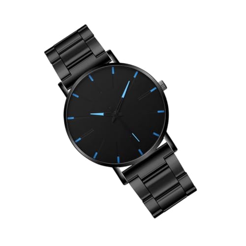 WRITWAA Armbanduhr Für Herren Stahluhr Mit Quarzwerk Schicke Uhr Für Männer Mit Hochwertiger Schnalle Als Für Familie Und Freunde von WRITWAA