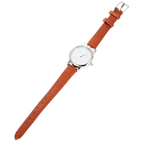 WRITWAA Damen Armbanduhr Stilvolle Quarzuhr Mit Elegantem Design Für Alltag Verstellbar Und Bequem Für Schüler Und Berufstätige Langlebige Materialien von WRITWAA