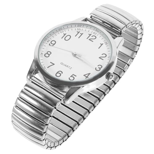 WRITWAA Quarzuhren Mit Großen Ziffern Moderne Armbanduhren Mit Leuchtfeature Klassische Uhr Aus Hochwertigem Material Hypoallergen Und Langlebig von WRITWAA