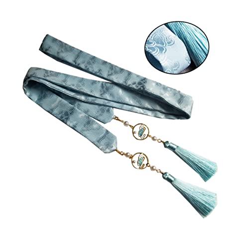 WRITWAA Quasten Haarband Mit Haargummis Im Chinesischen Stil Pferdeschwanzhalter Für Damen Und Mädchen Haarschmuck Aus Langlebigem Material Für Cosplay Und Kostümpartys von WRITWAA