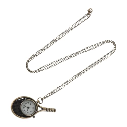 WRITWAA Taschenuhr Mit Kettenanhänger Quarz-taschenuhr Für Herren Und Damen Retro-taschenuhr Aus Glas Und Legierung Vintage-Uhr Für Täglichen Gebrauch Und Outdoor-aktivitäten von WRITWAA