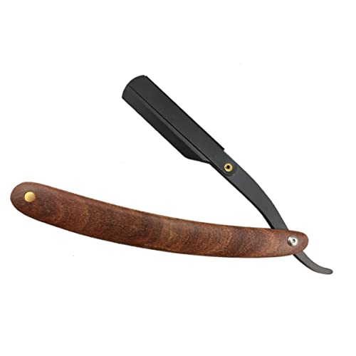 WRITWAA Rasiererhalter Handbuch Rasiermesser männer rasierer Rasiermesser aus Metall Handrasierer für Männer Bambus von WRITWAA