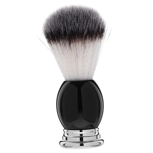 WRITWAA Rasierpinsel Rucker für Männer Körperpflege Barbier Borste Bartbürste rasieren Friseur Salon Bart Rasierbürste Friseurhals-Staubwedelbürste Bartwäscher Friseur Nackenbürste Harz von WRITWAA
