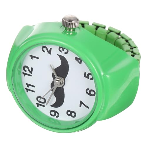 WRITWAA Fingeruhr Ringwatch Elastische Fingerring Uhr Mit Dekorativem Design Casual Finger Watch Für Damen Und Herren Als Stilvolles Und Schmuckstück von WRITWAA