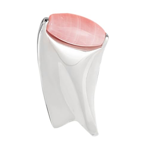 WRITWAA Roller Gesichtsmassagegerät Therapie Modellierung Anti Massage Roller Multifunktionswerkzeug Stachelmassage Selbstkinn Frau Tragbare Frauen Roller Toning Rot Für von WRITWAA