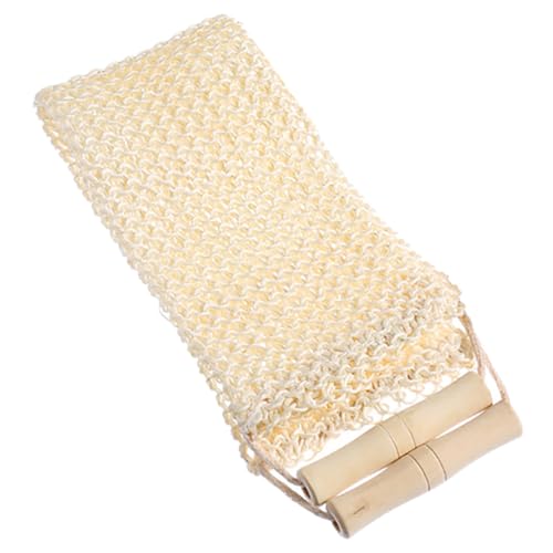 WRITWAA Rückenschrubber Für Dusche Wiederverwendbares Badetuch Körperpeeling-tool Rückenhandtuch Schrubbtuch Hautfreundliches Duschtuch Rückenpeeling-tool Körperschrubber Peeling-handtuch von WRITWAA