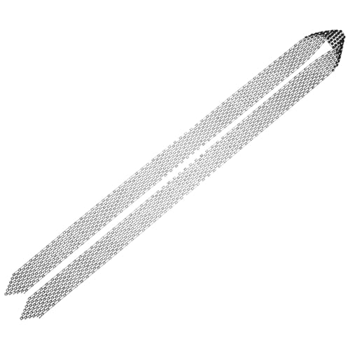 WRITWAA Modische Strass-krawatte Für Damen Krawatte Mit Pailletten Glitzerndes Schal-top-accessoire von WRITWAA