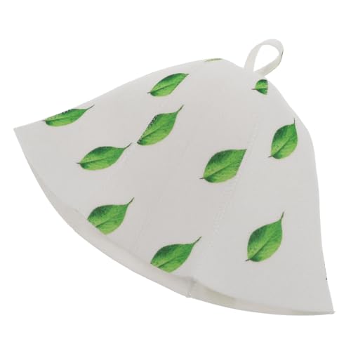 WRITWAA Dampfbadzubehör Saunahut Für Männer Traditioneller Saunahut Sauna-banja-kappe Filzmaterial Hut Für Russische Badehäuser Kopfschutz Für Herren Damen von WRITWAA