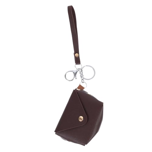 WRITWAA Schlüsselanhänger Geldbörse Mini geldbörse kleine Geldbörse Tasche Schlüsselanhänger Brieftasche Geldbörse für Mädchen Portemonnaie Geldbörse Schlüsselanhänger Pu Brown WRITWAA Schlüsselanhänger Geldbörse Mini geldbörse kleine Geldbörse Tasche Schlüsselanhänger Brieftasche Geldbörse für Mädchen Portemonnaie Geldbörse Schlüsselanhänger Pu Brown von WRITWAA