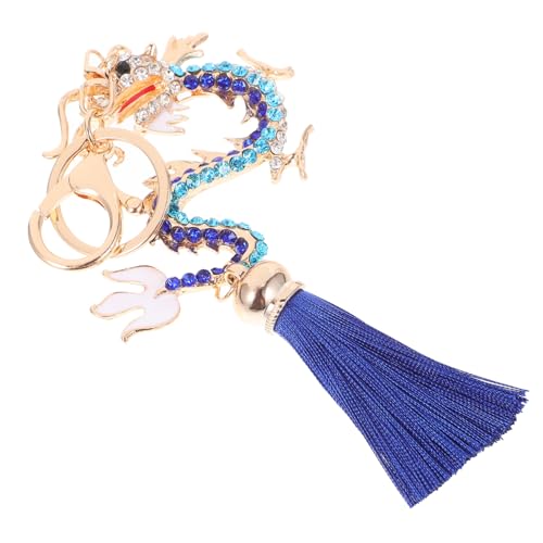 WRITWAA Auspicious Dragon Schlüsselanhänger Tasche Charme Neujahr Schlüsselanhänger Schlüsselanhänger von WRITWAA