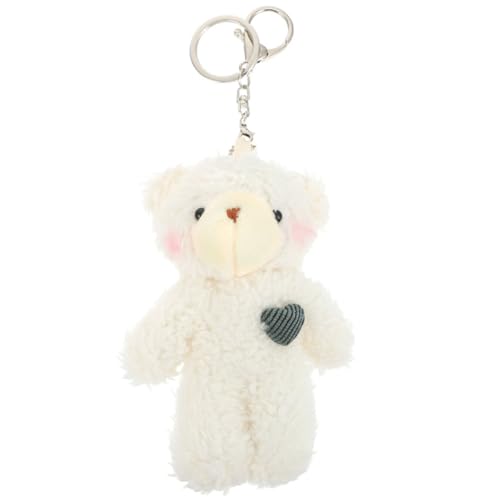 WRITWAA Bären-schlüsselanhänger Plüsch-schlüsselanhänger Stofftier- Kleine Bären Taschenanhänger Auto Damen Handtaschenanhänger Für Handtaschen Ästhetisch von WRITWAA