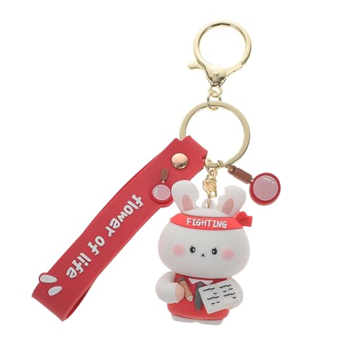 WRITWAA Charmanter Schlüsselanhänger – Schlüsselanhänger Mit Kreativem Design Für Frauen Und Mädchen Rucksack- Hasen-schlüsselanhänger von WRITWAA