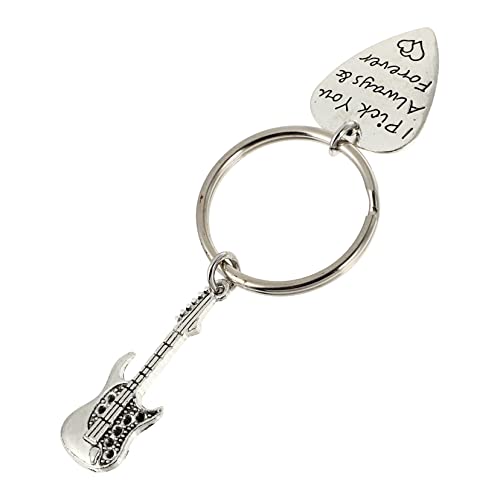 WRITWAA Metall Schlüsselanhänger Für Gitarre Hängen Schmücken Rucksackanhänger Taschendekor Ornamente Musiker Geschenke WRITWAA Metall Schlüsselanhänger Für Gitarre Hängen Schmücken Rucksackanhänger Taschendekor Ornamente Musiker Geschenke von WRITWAA