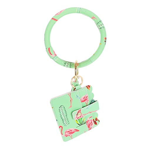 WRITWAA Schlüsselanhänger Kartenhalter Quaste Acryl Schlüsselanhänger Armband Karten Geldbörse Schlüssel Für Den Alltag Und Besondere Anlässe von WRITWAA