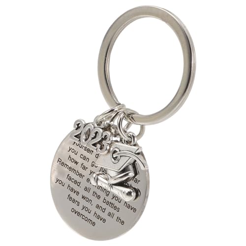 WRITWAA Graduation Themed Keychain Praktischer Schlüsselanhänger Für Abschlussfeiern Für Absolventen Einfache Anbringung An Taschen Und Schlüsselbund von WRITWAA