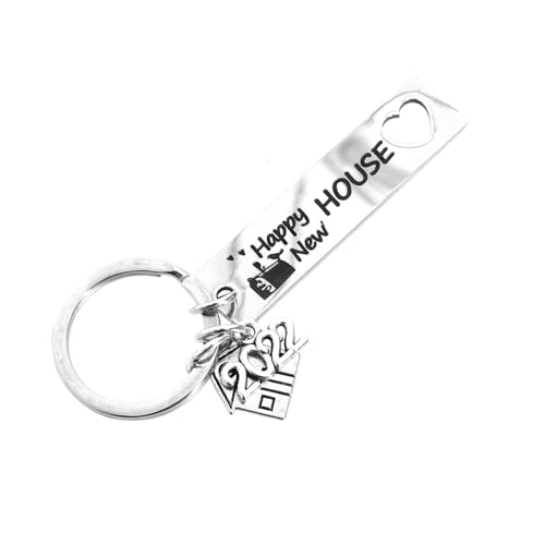 WRITWAA 1stücke Key Chain Für Neue Hausbesitzer Schlüsselanhänger Zur Einweihung Für Umzug Und Hauswärmungsgeschenke von WRITWAA