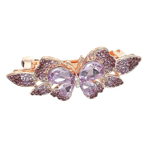 WRITWAA Schmetterling Haarklammer für Damen Rutschfeste Haarspange für Hochzeiten Partys und Haarschmuck Accessoire Dünnes Haar von WRITWAA
