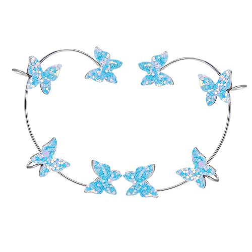 WRITWAA Schmetterling Ohrclips Damen Ohrklemme Ohrschmuck Nicht Piercing Modisch Stilvoll für Geburtstag Hochzeit von WRITWAA