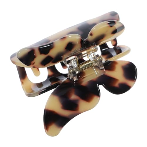 WRITWAA Schmetterlings-haarspange Für Klaue Kiefer Greifer Klein Rosa Haarspangen Frauen Schmetterlinge Funkelnd Blau Styling Pferdeschwanz Groß Haarzubehör Acetatfolie von WRITWAA