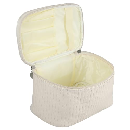 WRITWAA Schreibtisch Aufbewahrungstasche Kulturbeutel Damentasche Tragbare Toilettenartikeltasche Wasserdicht Tragbare Make Up Tasche Reise Kosmetiktasche Damen Tragbare Reise von WRITWAA