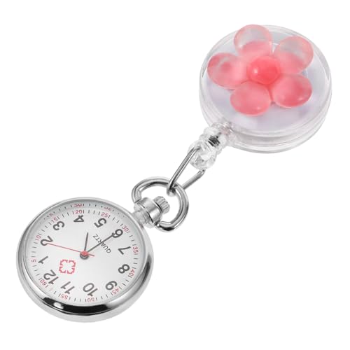 WRITWAA Modische Armbanduhr Mit Einziehbarem Clip Taschenuhr Für Damen Design Leicht Zu Lesen Für Ärzte Und Studenten von WRITWAA