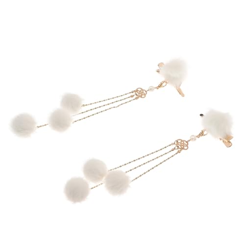 WRITWAA Seitliche Haarspange Für Mädchen Quasten-haarnadel Aus Hochwertigem Material Exquisites Haar-accessoire Passt Zu Verschiedenen Frisuren Und Outfits von WRITWAA