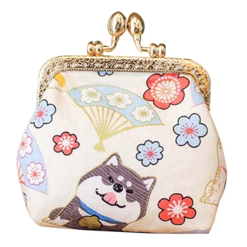 WRITWAA Cartoon Geldbörse Kawaii Münzbeutel Für Lippenstifte Und Karten Handgefertigte Aufbewahrungstasche Für Unterwegs Praktisch Und Tragbar Niedliches Design Für Damen von WRITWAA