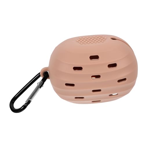 WRITWAA Silikon Make Up Schwamm Aufbewahrungsbox Klein Weich Reise Kosmetik Organizer Tragbar Makeup Puff Halter Tasche Khaki von WRITWAA