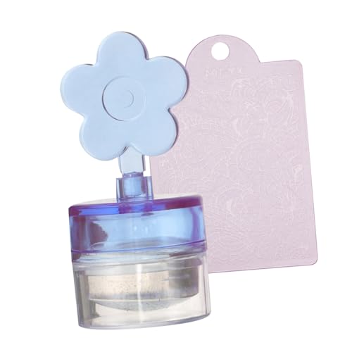 WRITWAA Silikon Nagelstempel mit Blumenmotiv Transparenter French Maniküre Stamper Inkl Kissen Vielseitig für Nail Art Schablonen Leicht Tragbar und Präzise für Kreative Nagelgestaltung WRITWAA Silikon Nagelstempel mit Blumenmotiv Transparenter French Maniküre Stamper Inkl Kissen Vielseitig für Nail Art Schablonen Leicht Tragbar und Präzise für Kreative Nagelgestaltung von WRITWAA