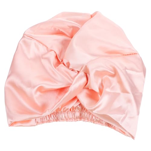 WRITWAA Silk Imitation Double Layer Sleep Cap Adjustable Hair Bonnet Soft Satin For Women For Sleeping And Daily Use Suitable For Curly Hair Care von WRITWAA