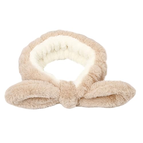 WRITWAA Skincare Haarschmuck Damen Haarband mit Hasenohren für Make Up und Gesichtswäsche aus Weichem Kunstfell Leicht und Elastisch für Täglichen Gebrauch WRITWAA Skincare Haarschmuck Damen Haarband mit Hasenohren für Make Up und Gesichtswäsche aus Weichem Kunstfell Leicht und Elastisch für Täglichen Gebrauch von WRITWAA