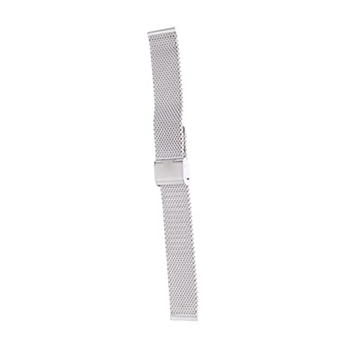 WRITWAA Herrenuhrenarmbänder mesh uhrenarmband 24mm Uhrenarmbänder für Herren Sport-Metallarmband Uhrenarmband Metall Edelstahlarmband Hai-Mesh-Uhrenarmband Rostfreier Stahl Gurt Mailand von WRITWAA