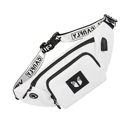 WRITWAA Sportliche Hüfttasche Für Damen Herren Tasche Mit Verstellbarem Schultergurt rutschfest Und Langlebig Enough Stauraum Für Tägliche Bedarf von WRITWAA