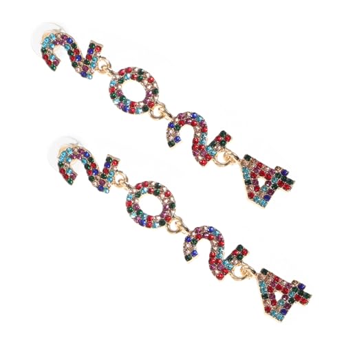 WRITWAA Statement Ohrringe Damen Digital Design Funkelnde Ohrhänger Modische Ohrschmuck Party Alltag Elegant WRITWAA Statement Ohrringe Damen Digital Design Funkelnde Ohrhänger Modische Ohrschmuck Party Alltag Elegant von WRITWAA