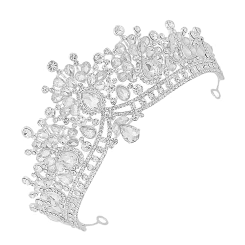 WRITWAA Stirnband Mit Strass-elementen Für Frauen Geburtstagskopfschmuck Party-tiara-krone Festivalkopfschmuck Cosplay-kopfbefestigung Hochzeitsschmuck Für Mädchen von WRITWAA