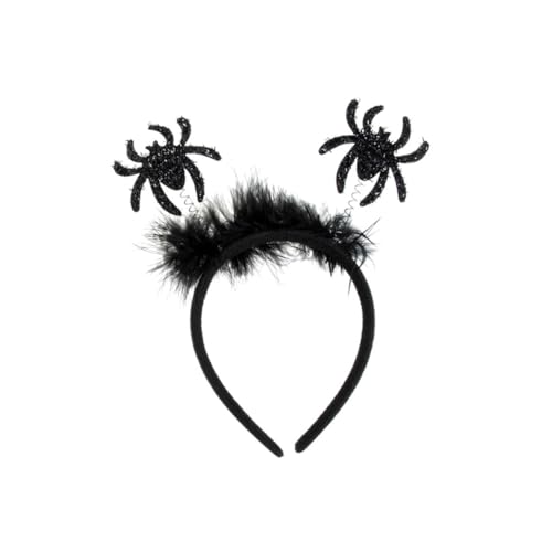 WRITWAA Stirnband -Stirnbänder Neuartiges Design-Haar-Accessoire Maske halloween kopfschmuck halloween kopfbedeckung Halloween-Make-up-Haarband Fledermaus-Ornament Plastik von WRITWAA