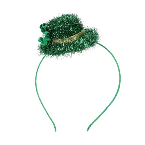WRITWAA Grünes Hut Stirnband Für Patrick's Day Verstellbares Haaraccessoire Für Karneval Und Festivals Für Partys Und Feierlichkeiten Kreative Dekoration Für Jeden Anlass von WRITWAA