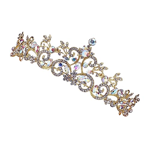 WRITWAA Strass Junge Mädchen Mädchen Tiara Kopfschmuck Für Geburtstage Und Aufführungen Leichte Und Angenehme Trageerfahrung von WRITWAA