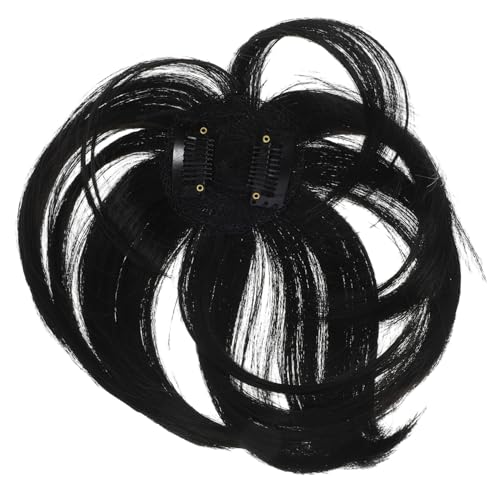 WRITWAA Haar-volumen-toupet Für Damen Aus Synthetik Clip-design Haarteil Für Dünnere Haare Haarverlängerung Für Kurzes Haar Natürliches Aussehen Leichtes Tragen von WRITWAA