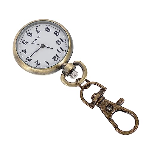 WRITWAA Schlüsselanhänger-Uhr für Krankenschwestern Digitale Brustuhr Uhr für Den Täglichen Gebrauch von WRITWAA