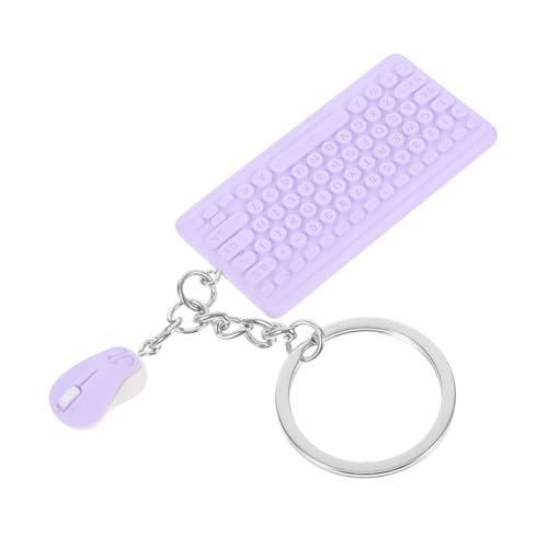 WRITWAA Einzigartiger Mini-schlüsselanhänger Mit Tastatur Und Lustiger Und Funktionaler Schlüsselanhänger Für Technikfans Robustes Material von WRITWAA