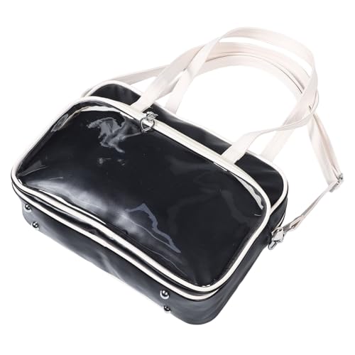 WRITWAA Tragetasche Kunstleder für Schule und Freizeit für Cosplay und Events Leicht und Strapazierfähig mit Hand und Umhängeoptionen von WRITWAA