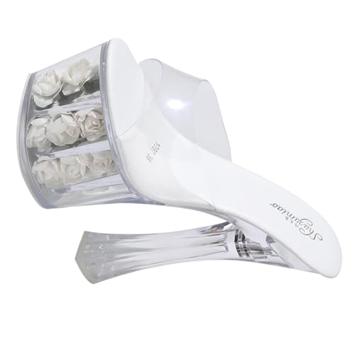 WRITWAA Transparent Wasserdichte Sandalen Damen Hochhackige Slipper mit Verzierungen Stilvolle Pu rubber Sohle Sommer Schuhe für Festliche Anlässe und Alltag von WRITWAA