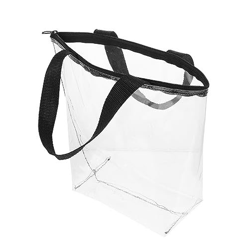 WRITWAA Transparente PVC-Kosmetiktasche Reißverschluss Reise-Organizer Kulturtasche Aufbewahrungstasche Praktisch Leicht Zu Tragen Schnell Zugänglich von WRITWAA